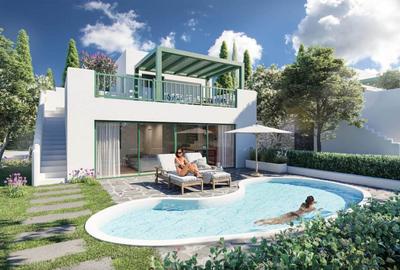 Vile cu 4 camere, piscină privată, 300m de plajă, rate cu 0% dobândă disponibile - 1