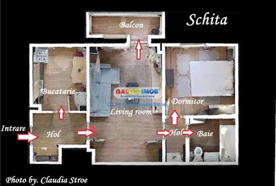 Vanzare apartament 2 camere BASARABIA 57 -DIHAM - 6