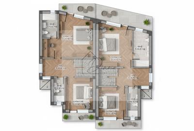 Vila 5 camere Otopeni - centru I individuala, calcan I P+1E+M I COM0% - 5