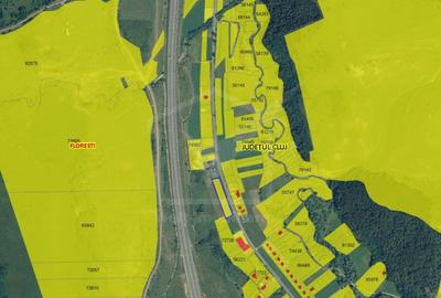 Teren de constructii 3340 mp, front 130 m, spre Savadisla - 4