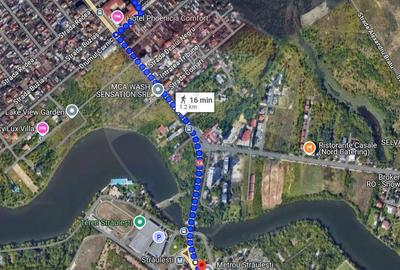 Teren Straulesti 3400 mp | deschidere 54m | metrou Straulesti - 4