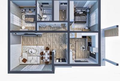 CASA INDIVIDUALA, 3 CAMERE,81 MP UTILI, 400MP TEREN, MIROSLAVA - 4