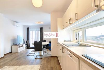 Apartament cu 3 camere open-space, mobilat în Bună Ziua