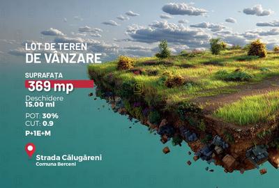 De vanzare teren intravilan – 369 mp | Comuna Berceni - 1