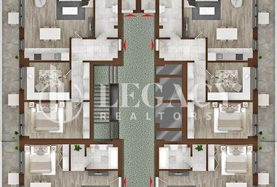 Apartament 2 camere, tip 1A, 1B, 8A, 8B - Copou Garden Residence - 2