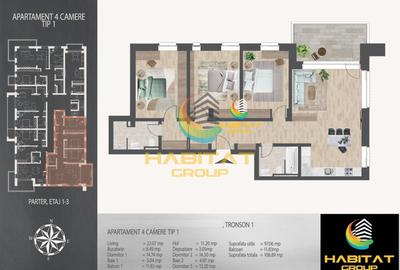 Apartament 4 camere - 7 min de metrou Nicolae Teclu - 11