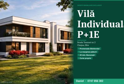 Vilă individuală P+1E  la pădurea Rosu · Curte proprie · Chiajna, Ilfov - 1