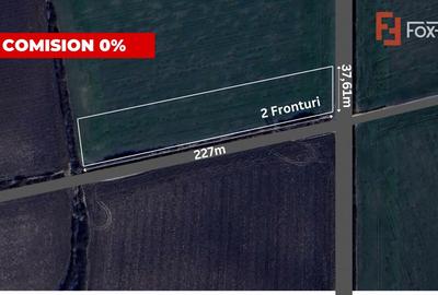COMISION 0% Teren extravilan agricol, Sacalaz - 8493mp, 2 fronturi - 1