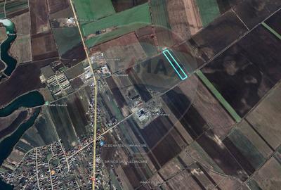 Teren agricol intravilan de 11368 mp, în Crevedia