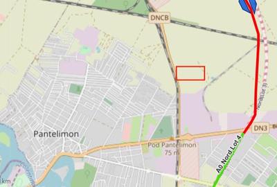 Teren Construcții extravilan de 71889 mp, în Pantelimon