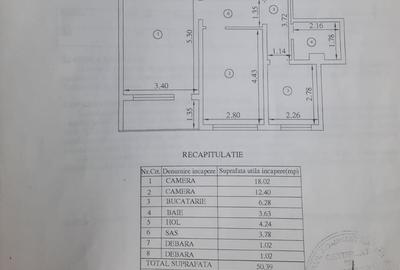 Apartament cu 2 camere decomandat în Alexandru cel Bun