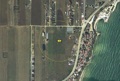 Vând teren zona Golful Pescarilor ( RO-RO )  514 mp , nr. cadastral 108950 - 2