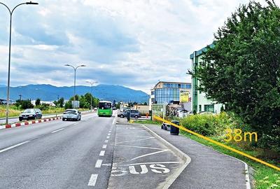 Teren in zona comerciala, 7100mp pe Calea Feldioarei (DN13) - 2