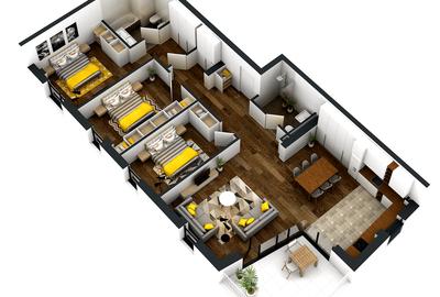 ISHO Riverside U2, Apartament generos cu terasa asezata in fata Begai - 2