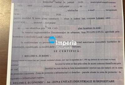 Teren intravilan de vanzare in Iasi, zona Valea Lupului - 2