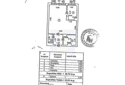 Garsoniera spațioasă 32 mp utili (Ramnicu Sărat, metrou Dristor) - 39