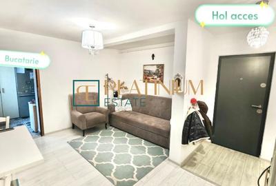 Apartament cu 3 camere semidecomandat, mobilat în Șagului