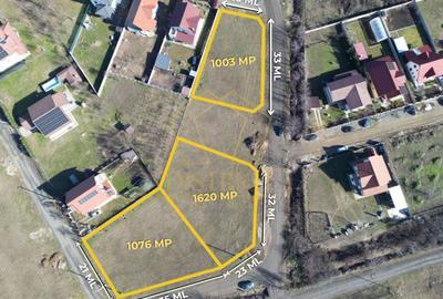 Teren Construcții intravilan de 1003 mp, în Moșnița Nouă