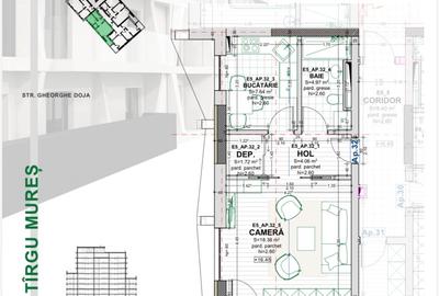 Apartament 2 camere tip studio cu balcon – VIVAT Residence, Târgu Mureș - 8