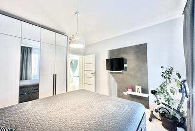 Duplex cu 3 camere si 2 bai - mobilat si utilat - 414 mp teren - Mosnita - 10