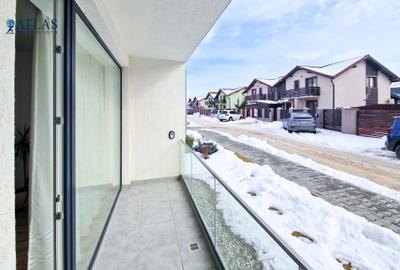 Parter in bloc tip vila, 65 mp.,Uno Residence, parcare, boxa, amenajat cu stil. - 3