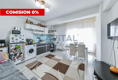 Apartament cu 2 camere semidecomandat, mobilat în Florești