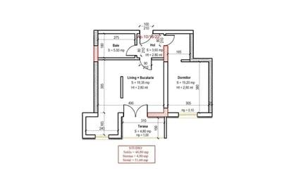 Apartament 2 Camere metrou 7 minute Nicolae Teclu - 7