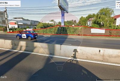 Teren de inchiriat Otopeni – 4212 mp cu deschidere 50 m la DN1 - 2