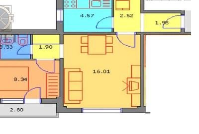 Apartament 2 camere Militari-Apusului-Necesita Renovare Totala - 1