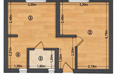 Apartament cochet cu 2 camere, Militari, aproape de metrou - 4