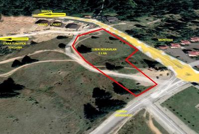 Teren Construcții intravilan de 15000 mp, în Poiana Brașov