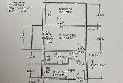 Razboieni-Kaufland-Craiovei, vanzare apartament 2 camere - 12