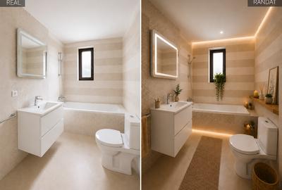 2 Camere + Grădină 35mp | Parcare inclusa | Încălzire în Pardoseală - 3