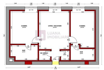 Apartament cu 3 camere de vanzare | Centru | renovat integral | pivnita - 8