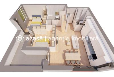 De vanzare PENTHOUSE într-un bloc nou marca ARED Comision 0% - 3