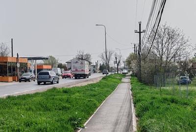 Teren de vanzare in Crevedia - Sos. Bucuresti-Targoviste.