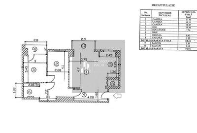 Apartament 3 camere 75mp - bd.  Alexandru Obregia - Berceni - sector 4 - 2