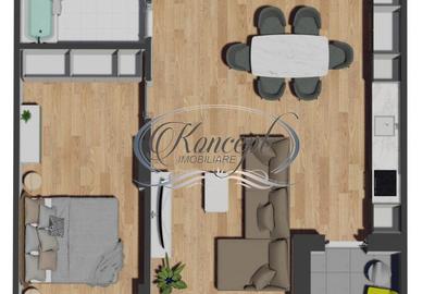 Apartament nou cu CF, strada Razoare - 6