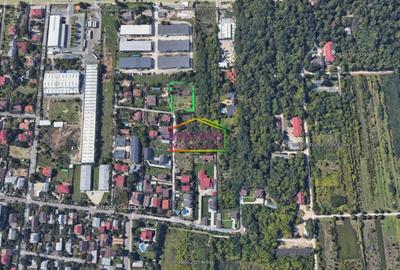 Vand teren 1212mp, intravilan in Voluntari strada Galata nr 83. - 1