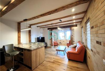 Apartament cu 2 camere nedecomandat, mobilat în Dealul Cetății