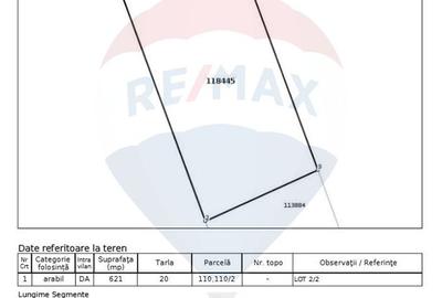 Teren de vanzare pentru casa 621mp plus drum Domnesti, str Diana - 4