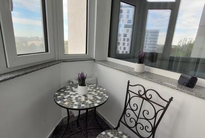 TOMIS NORD - CAMPUS - 2 camere mobilat modern - termen lung - 600 Euro - 24