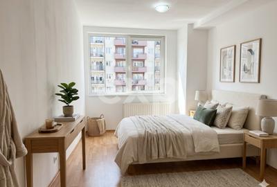 Apartament cu 2 camere semidecomandat, mobilat în Iris