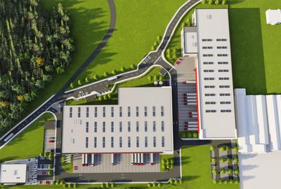 Teren cu PUZ 44.000mp Parc industrial / Tehnologic Apahida langa DN - 2