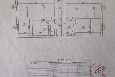 Apartament 3 camere decomandat, et 2, Frumoasa - 4