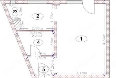 Apartament 1 camera, 28 mp, Grigorescu! - 5