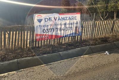 De vanzare | Teren Intravilan | Sat Sabasa, Comuna Borca, Neamt | - 1