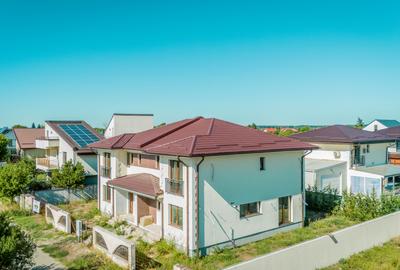 Vila alipita, impecabil executata, teren 350mp, preechipare AC - 3