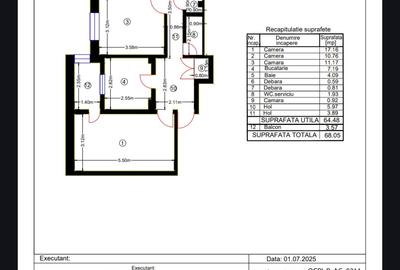 Ghencea Gheorghe Letea Apartament 3 camere - 5