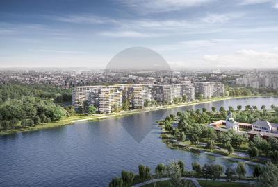 Apartament 2 camere cu gradina si view lac - One Lake District - 2